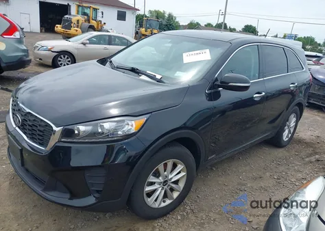 2019 Kia Sorento 2.4L Lx from USA, damaged, VIN 5XYPGDA32KG438462